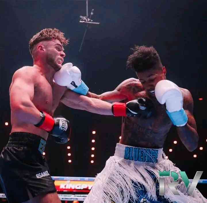 BlueFace won his boxing match against TikToker star Ed Matthews by TKO 🥊 💯 | MirrorLog