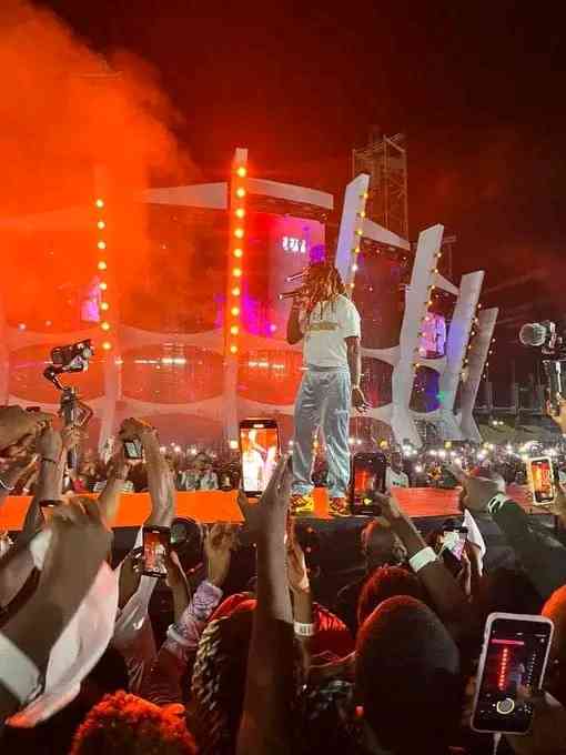 Asake At Davido 's Timeless Concert.🔥 | MirrorLog