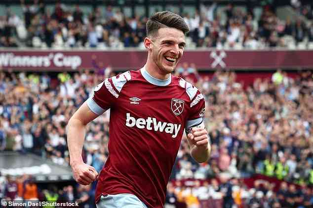Declan Rice set to FINALLY complete UK record £105m transfer to Arsenal TODAY | MirrorLog