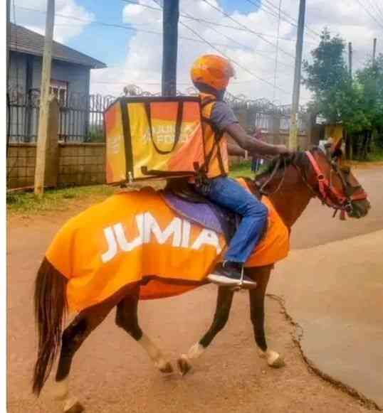 As fuel don cost jumia dey use horse 😏😹 | MirrorLog