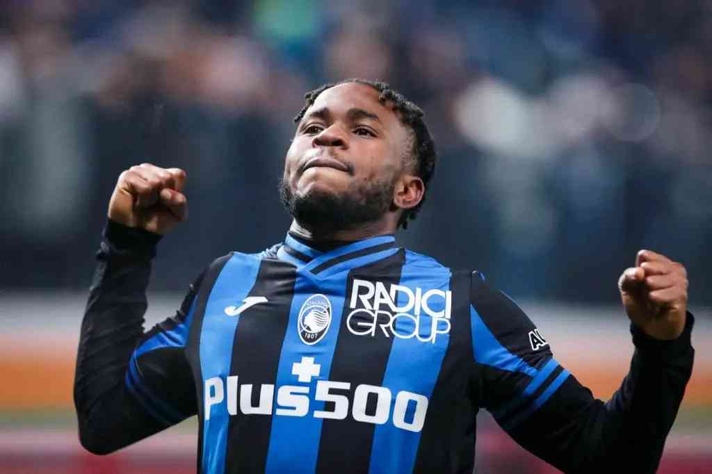 Ademola Lookman was instrumental in Atalanta's 2-0 home win over Cagliari on Sunday | MirrorLog