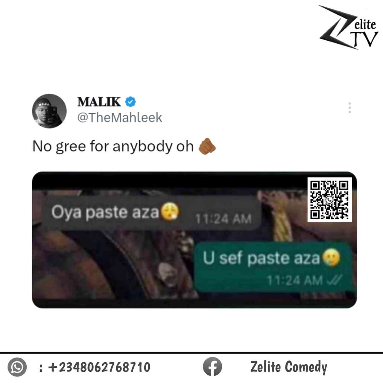 No gree for anybody 😂🤣 | MirrorLog