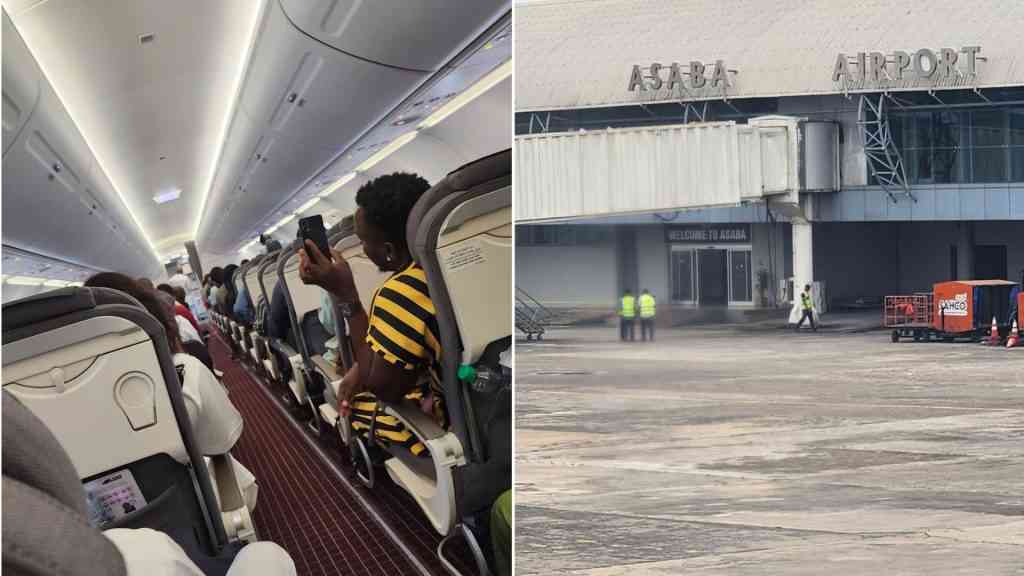 Reaction as Airline flight en route to Abuja from Lagos landed inAsaba - MirrorLog