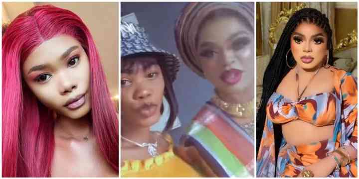 “Daughter wey you don knack” – Oye Kyme disses Bobrisky, replies query on size of Crossdresser’s ‘thing’ | MirrorLog