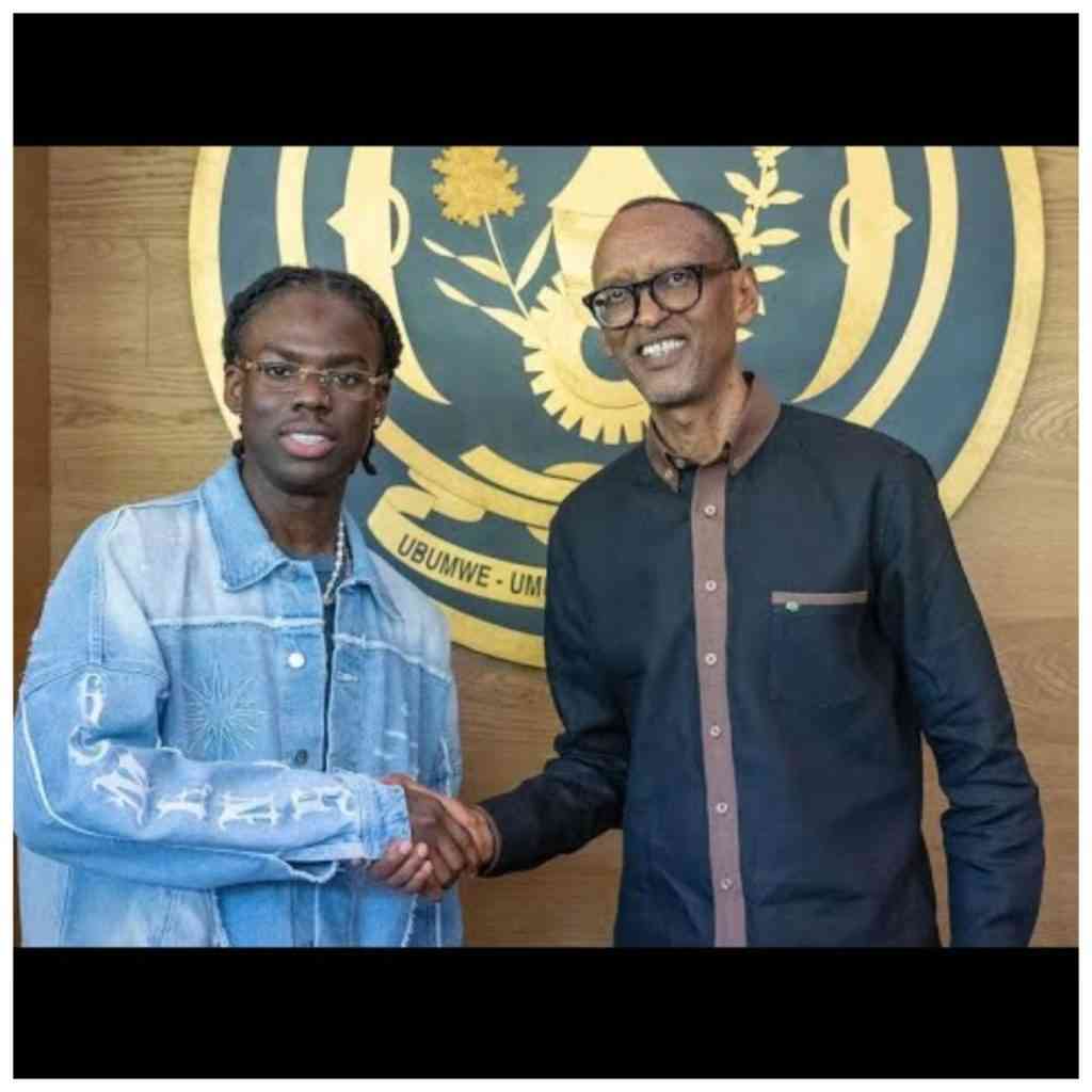 Rema meet Rwanda president | MirrorLog