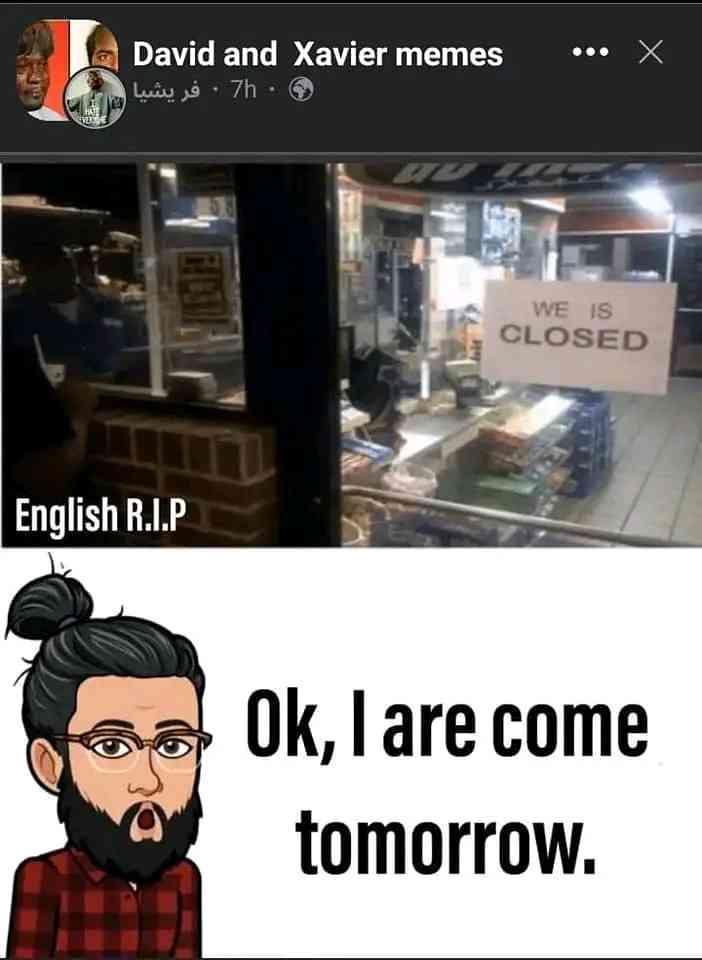 English yaff suffer o 😂💔😂😂 | MirrorLog