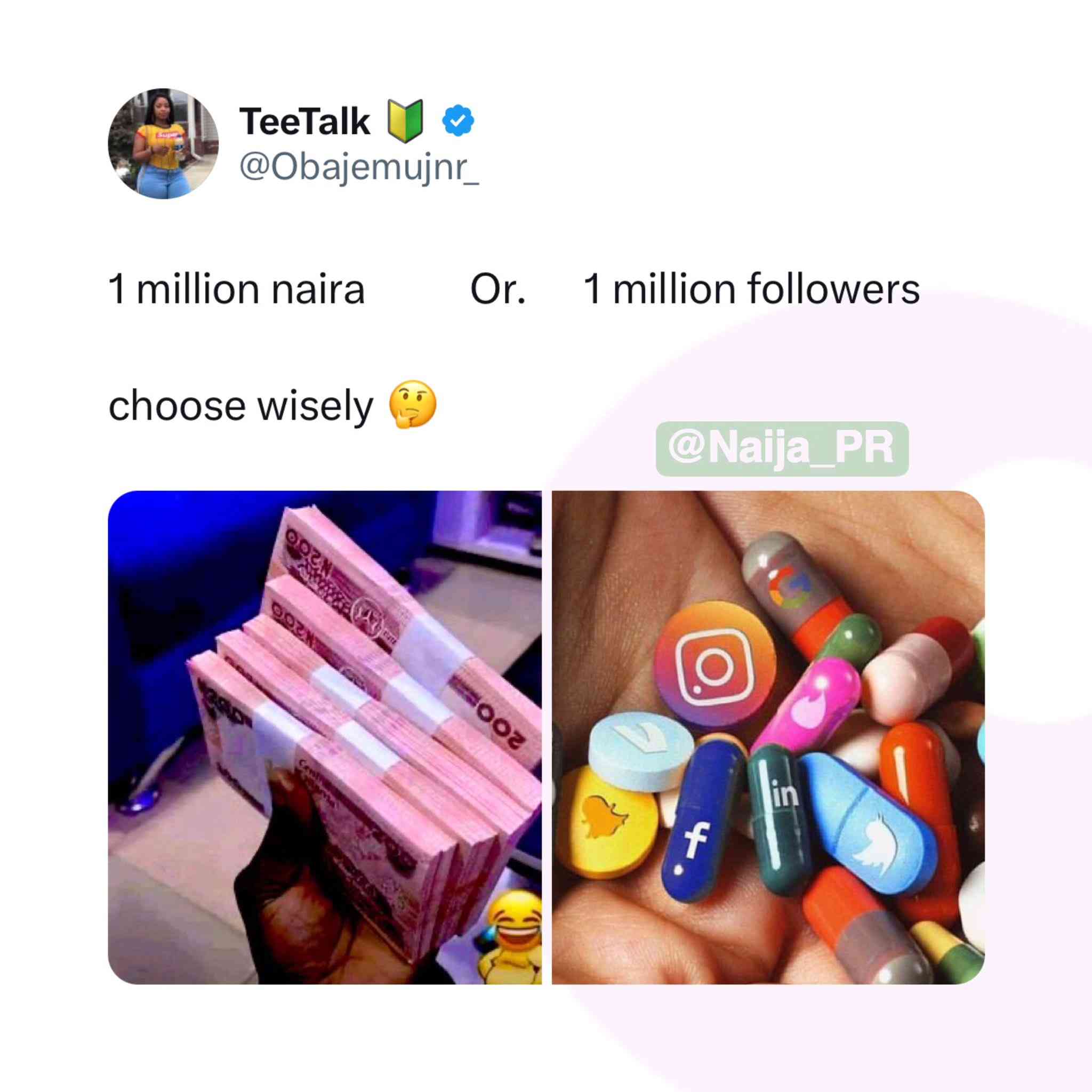 Pick one | MirrorLog