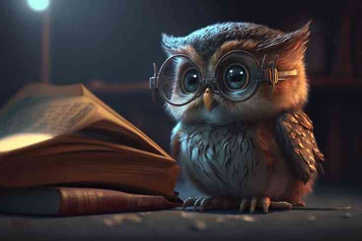 Wallpaper for PC #Owl - MirrorLog