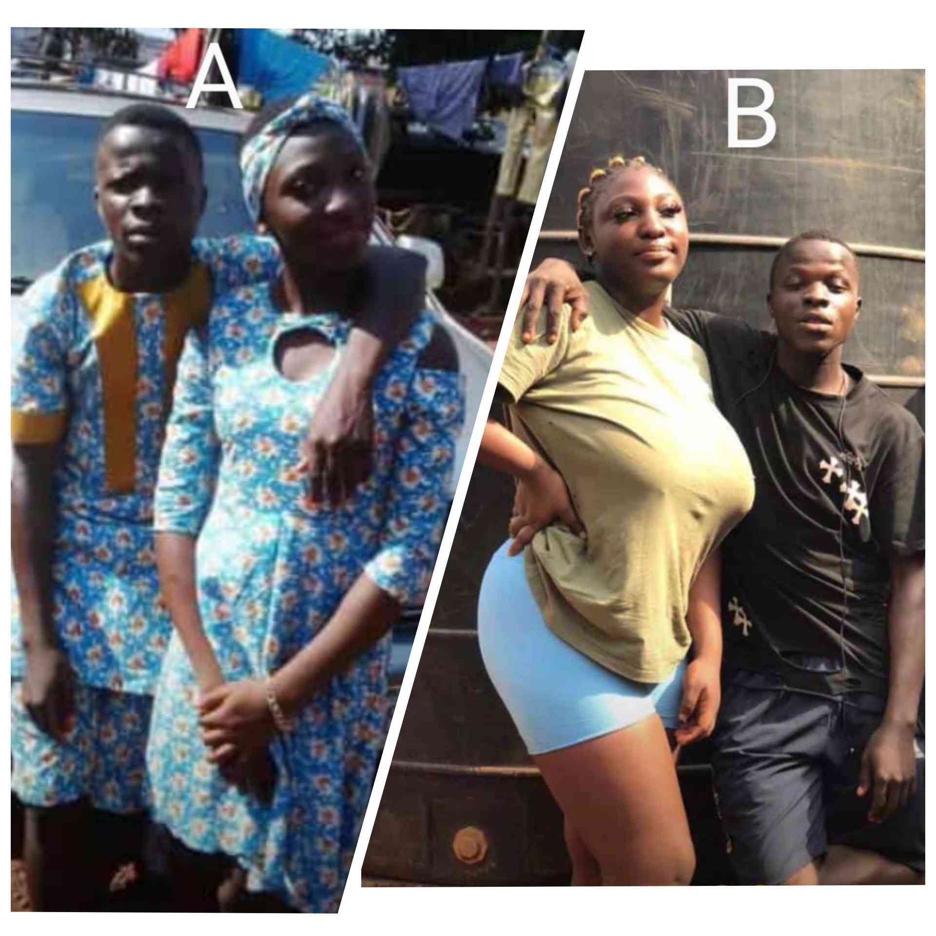 Can someone explain how A turned to B, and the guy is still the same | MirrorLog