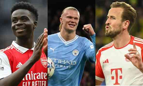 UEFA name Haaland, Saka, Harry Kane and others in the champions League team for week 1-2 in November | MirrorLog
