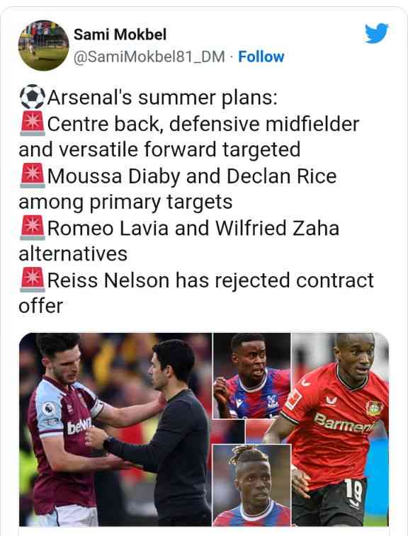ARSENAL'S TRANSFER PLANS REVEALED | MirrorLog
