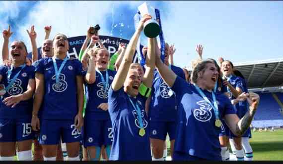 Chelsea beat Reading to seal fourth straight title | MirrorLog