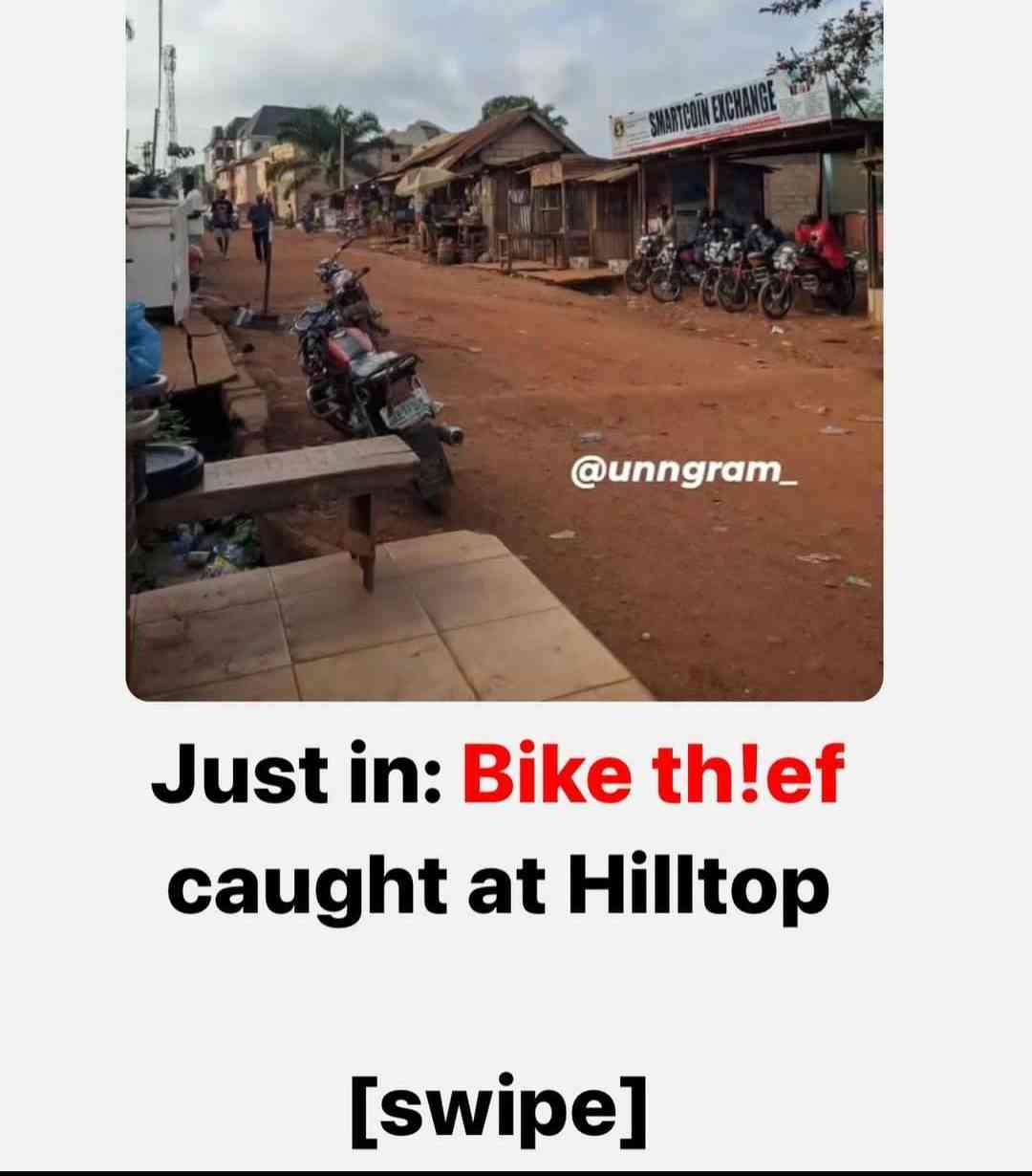 Bike thief caught. | MirrorLog