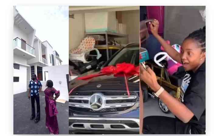 A Nigeria celebrity musicain, popularly known as Adekunle Gold bought a house and a car for his mum and his wife | MirrorLog