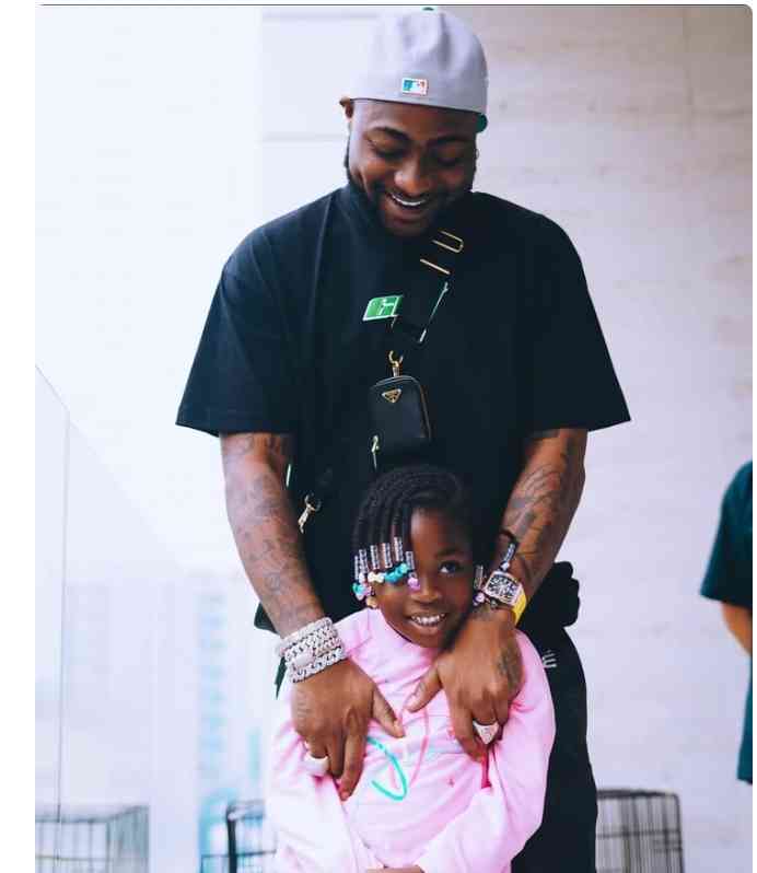 DAVID ADELEKE a Nigeria musicain popularly known as Davido bought a customized jewelry for his daughter IMADE ADELEKE | MirrorLog